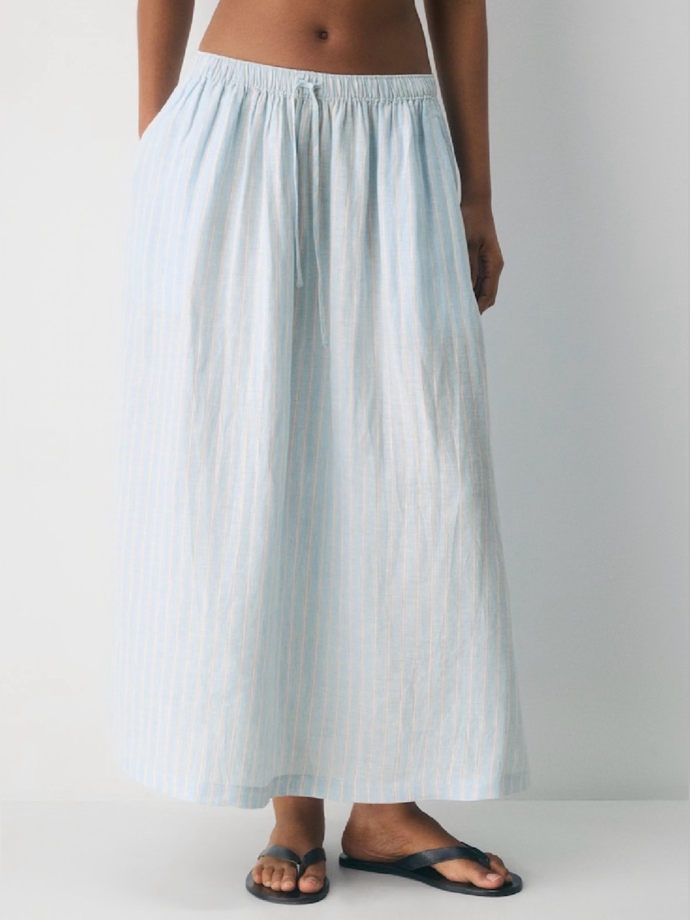 Aritiza Little Moon Socialite Linen Skirt, XS